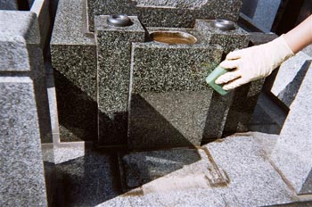 墓石 洗浄